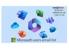 Updated Microsoft Users Email List In USA UK