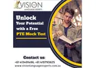 Unlock Your Potential with a Free PTE Mock Test