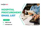 Get Verified Hospital Procurement Email List In USA-UK