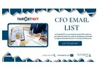 Certified CFO Email List Across USA-UK