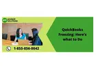 Quick Solutions To Rectify QuickBooks Freezing Issue