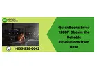 Technical Solutions For QuickBooks Error 12007