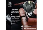 Leather upholstery in Bangalore