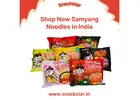 Shop Now Samyang Noodles in India - Snackstar