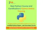 Best Python Course and Certification | Python Online Training