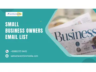 How does Avention Media's list help small businesses?