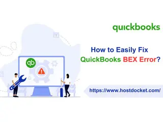 How to Tackle QuickBooks BEX Error?