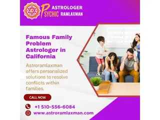 Famous Family Problem  Astrologer in California 
