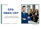Deal with the Validate B2B CFO Email Lists fro your Marketing Campaign