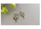 Purchase Silver Earrings Online for Women in India