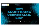 Where Can You Access an IBM Mainframe Users Email List?