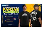 Panjab Warriors Oversized T Shirt – Punjabi Adda
