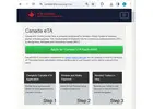 CANADA  Official Canadian ETA Visa Online - Immigration Application Process Online  - طلب تأشيرة كند