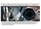 Reliable Private Detective and Investigation Service in Amritsar