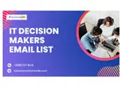 How does Avention Media's IT decision makers email list assist businesses in the technology sector?