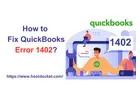 How to Resolve QuickBooks Error 1402?