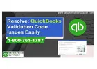 How to Fix Validation Code is Incorrect During QuickBooks Activation?
