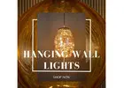 Buy Hanging Wall Lights For Bedroom Online In India | Whispering Homes