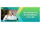 Solving QuickBooks Error Code 403: Expert Troubleshooting Guide