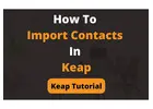 How to Import Contacts in Keap | 360Growth Marketers