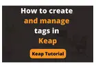 How to create and manage Keap tags | 360Growth Marketers