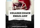 Purchase the Most Validate 13,780 College Coach Email List