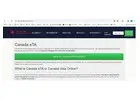 Canadian Electronic Visa Online - Online žádost o vízum do Kanady