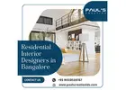 Paul's Creation |  Residential Interior Designers in Bangalore