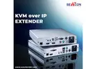 Access PCs remotely, reducing cost and time using KVM over IP with VNC support