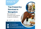 Paul's Creation | Top Carpenters Services in Bangalore