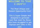 Five X 2024 - Unlimited $50 and $25 Payments for You for Life! Just Launched!!