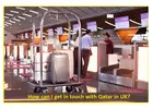 How can I get in touch with someone at Qatar in UK?