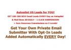 Your Own Private Email Submitter With Daily 100-200 Opt-In US Leads!