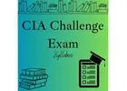 Get The CIA Challenge Exam Syllabus at Nominal Prices