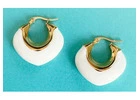 White Earrings For Sale 