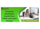 Easy Way To Fix QuickBooks Payroll Error PS032