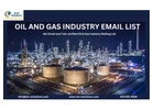  OIL AND GAS INDUSTRY EMAIL LIST