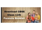 Download CBSE 11th Formula Booklet